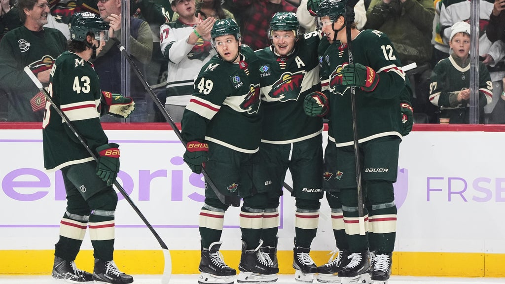 Kaprizov, Wallstedt lead Minnesota Wild to 2-1 victory over Columbus Blue Jackets — WCCO / CBS Minnesota, Lakeville Sports news