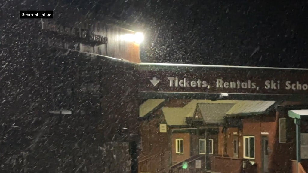 Northern California Sierra sees some early-season snow — CBS Bay Area (KPIX), Lakeville Sports news