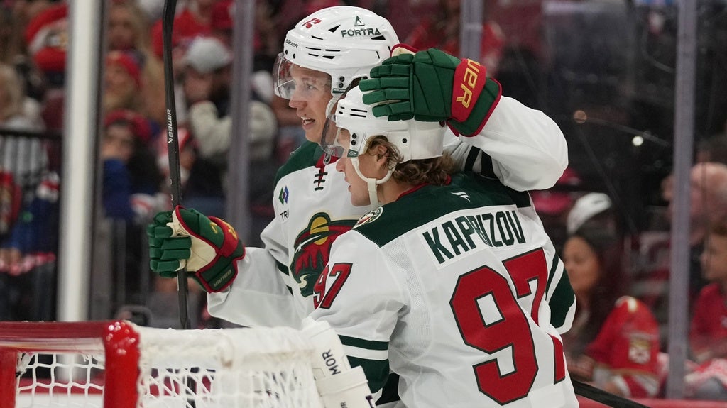 Kaprizov has 4-point night, Wild top Panthers 4-1 to spoil Florida’s home opener — KSTP 5, Lakeville Business news