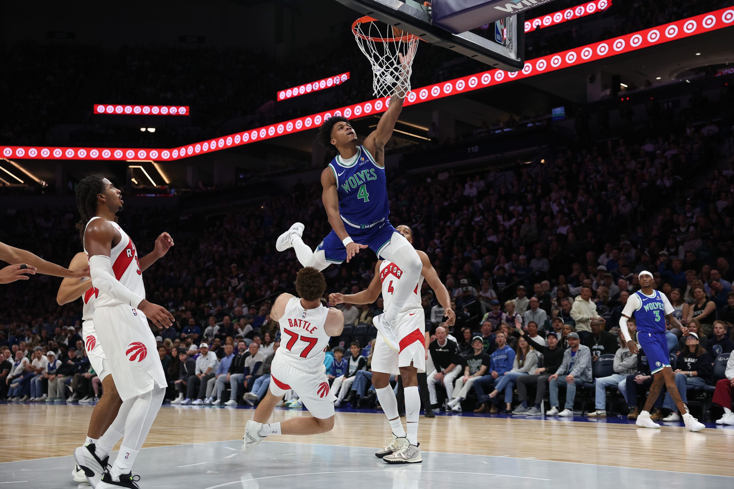 Timberwolves stay unbeaten with 117-94 win over Raptors in home opener — KSTP 5, Lakeville Sports news