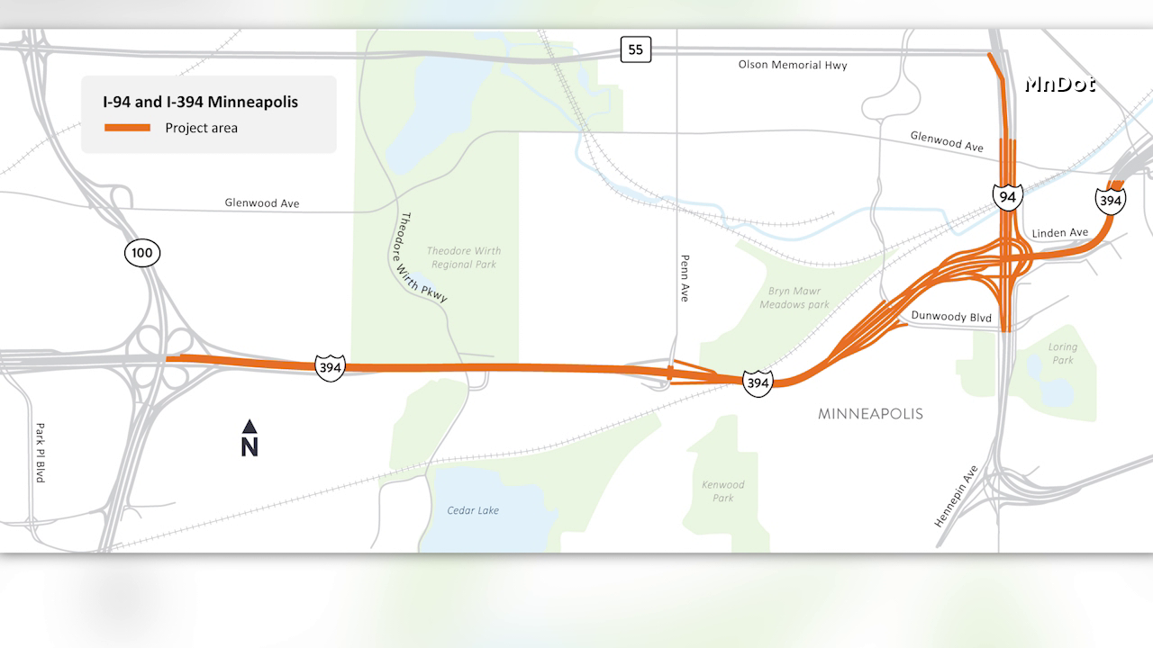 Eastbound I-394 in Minneapolis closing all weekend for highway repairs — KSTP 5, Lakeville Business news
