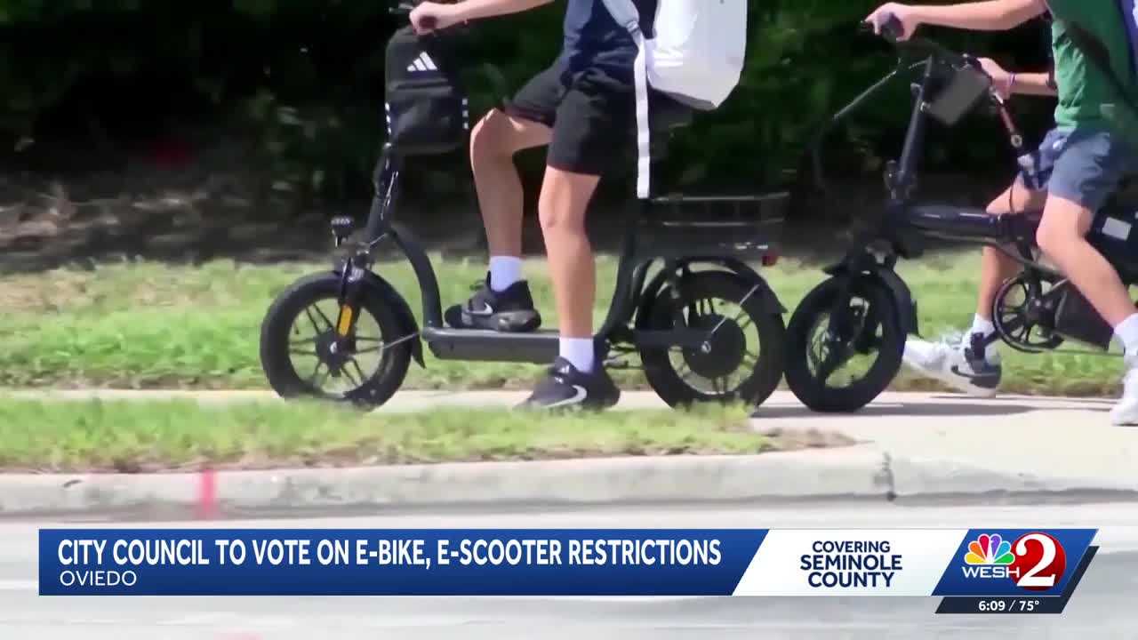 Oviedo city council to vote on micromobility rules to improve sidewalk safety — WESH 2 Orlando, Lakeville Government news