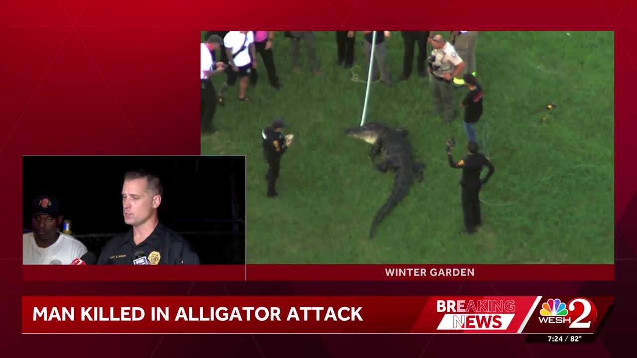 Alligator attacks, kills man who was fishing in Winter Garden, police say — WESH 2 Orlando, Lakeville Community news
