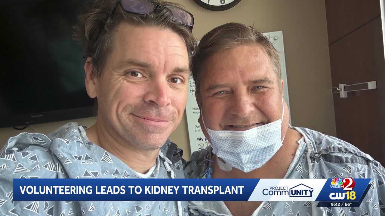 Seminole County man donates kidney to save fellow volunteer — WESH 2 Orlando, Lakeville Community news