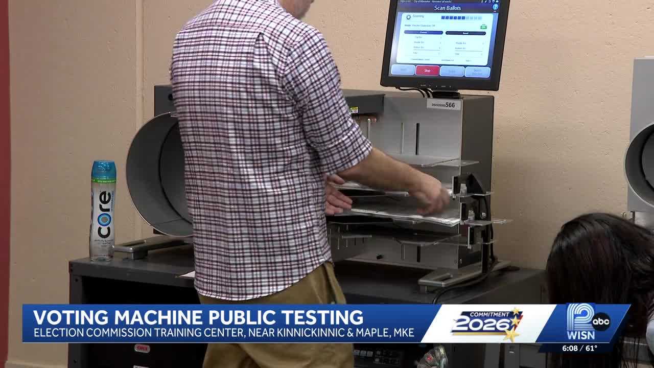 Milwaukee election officials test voting machines to prevent errors ahead of general election — WISN 12 Milwaukee, Lakeville Community news