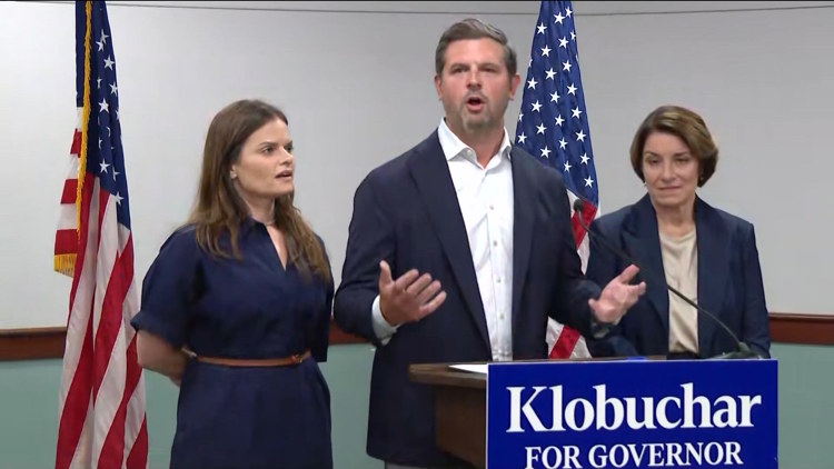 Parents of Harper Moyski backing Amy Klobuchar for governor — KARE 11 Local, Lakeville Community news