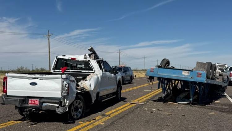 Single-vehicle crash closes intersection of State Highway 18 and County Road 306 in Winkler County — NewsWest 9 (Permian Basin), Lakeville Community news