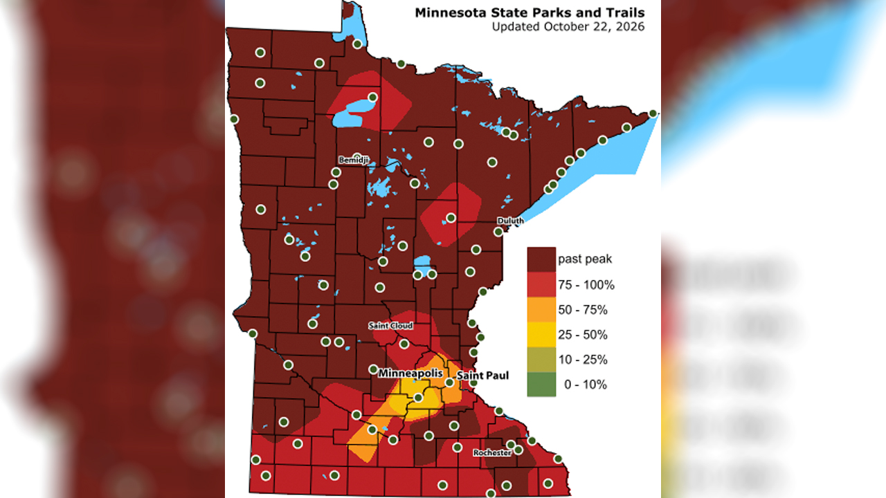 Twin Cities fall colors could peak in the coming days: Map — FOX 9, Lakeville Community news