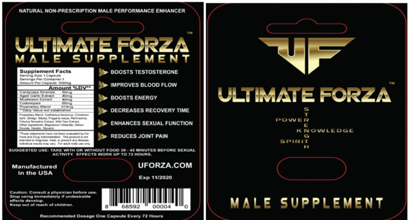 Male supplement recalled over undeclared Viagra, Cialis ingredients — Lakeville Community news